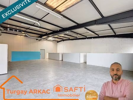 local commercial modulable de 220 m² - bourgoin-jallieu