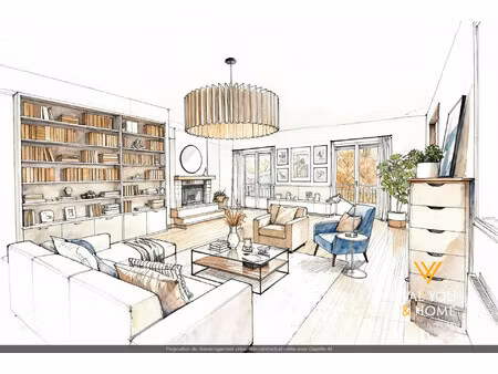 maison individuelle 160 m² hab - 320 m² au sol - 4 chambres