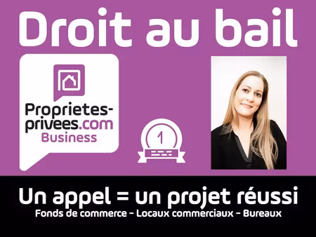 exclusivite maurepas - cession de bail  local commercial 30 m²