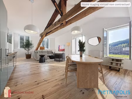 superbe appartement refait a neuf avec terrasse en plein centre