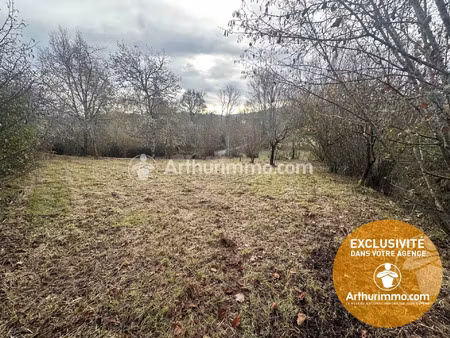 vente terrain 1813 m2 à saint-astier