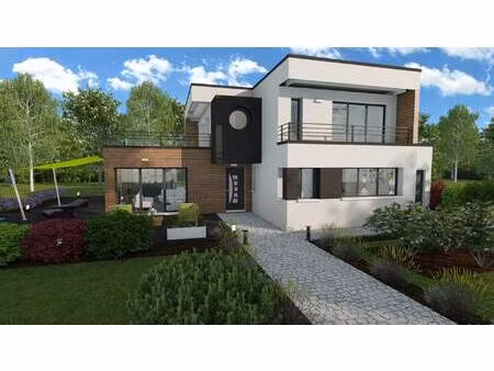 terrain avec maison neuve à vendre