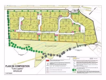 terrain constructible à vendre