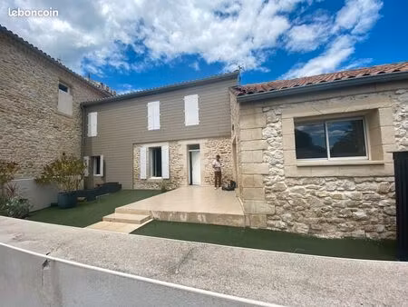 maison t4 residence fermee montpezat region nimes