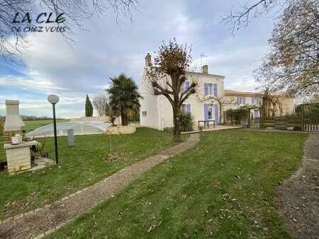 vente maison piscine à benet (85490) : à vendre piscine / 220m² benet