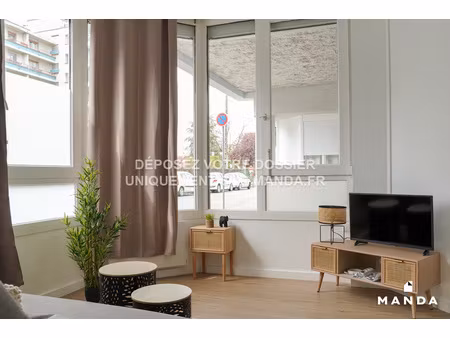 location d’un t1 meublé au 8 rue henri barbusse  38600 fontaine