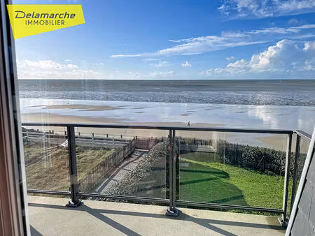 a vendre ensemble immobilier hauteville sur mer  front de mer !