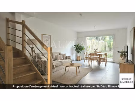 bagneux - maison récente avec jardin