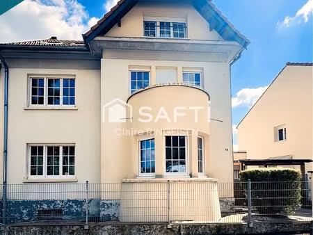 grande maison + 3 studios loués situés à saint-avold