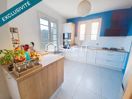 maison sur sous sol de 108 m² env sur 6981 m² de terrain clos et dépendances