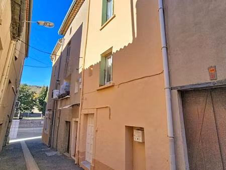 maison de village t4 avec grenier aménageable – camplong (34600) – idéal premier achat ou 