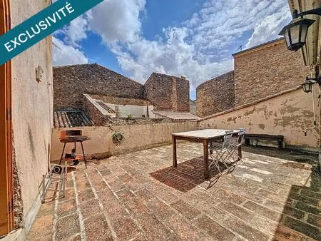 maison de caractère avec terrasse et caves – faugères (34600)