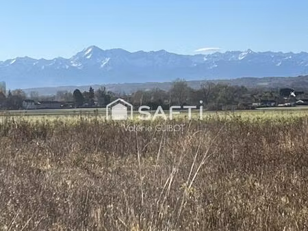 rare ! terrain privilégié à betplan avec vue pyrénées