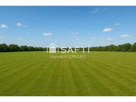 terrain de 3047 m2 constructible