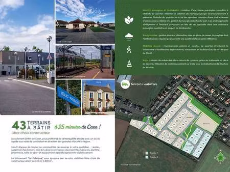 vente terrain à moult-chicheboville (14370) : à vendre / 472m² moult-chicheboville