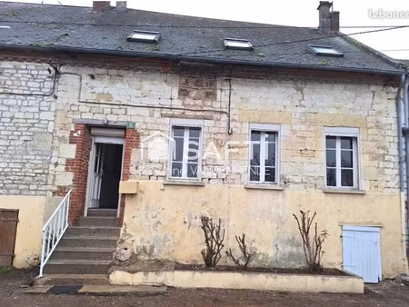 vente maison 7 pièces 125 m² à chaourse (02340)  54 500 €