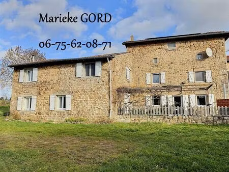 achat maison 9 pièces 248m² usson en forez 42550