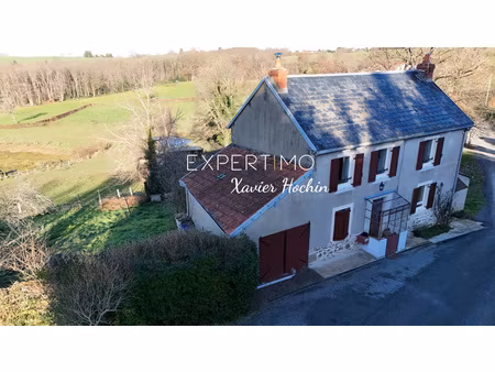 charmante maison rénovée avec grand terrain.