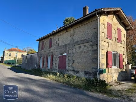 achat maison 3 pièces 91m² laruscade 33620