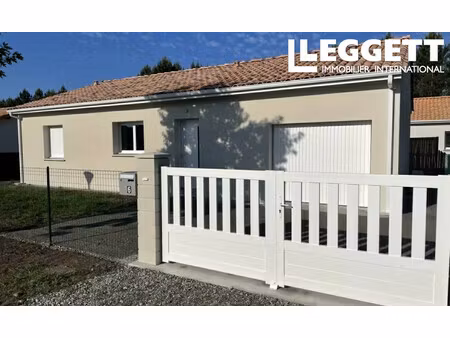 achat maison 10 pièces 92m² luxey 40430