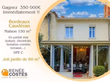 maison en viager 6 pièces 152 m²