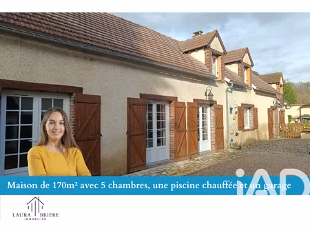 vente maison 8 pièces 170 m² à dreux (28100)  377 000 €