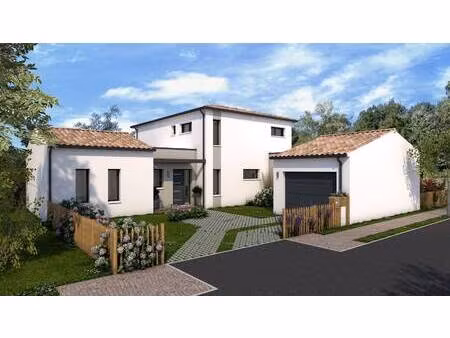 terrain avec maison neuve à vendre