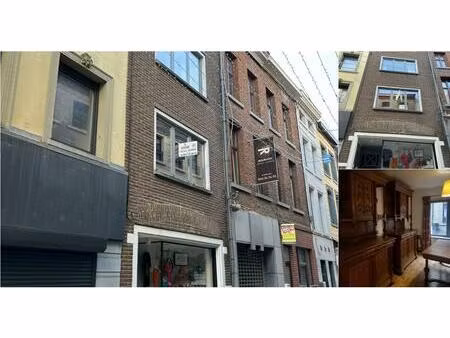 immeuble de rapport à vendre à rue de la gaieté 13 binche (vbd62358)