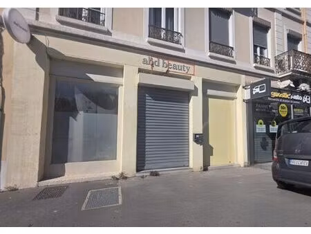 vente commerce 110 m² villeurbanne (69100)