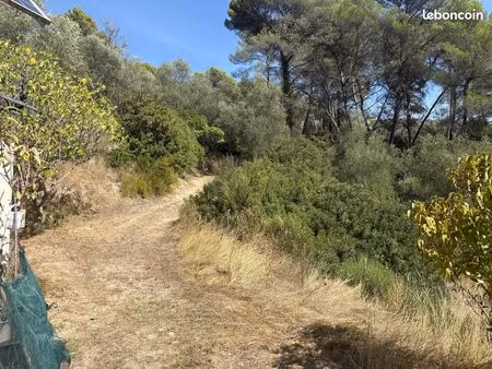 blausasc : aux portes de nice - terrain + maison 55 m²