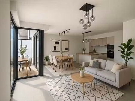 appartement de standing + garage 2 voitures