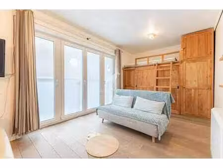 studio à vendre à niewport à deux pas de la digue