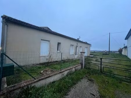 maison de plain-pied à vendre