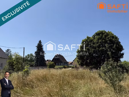 vente terrain 496 m² saasenheim (67390)
