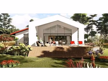 terrain avec maison neuve à vendre