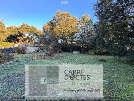 terrain constructible à vendre