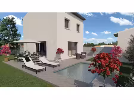 terrain avec maison neuf à vendre