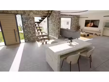 terrain avec maison neuf à vendre