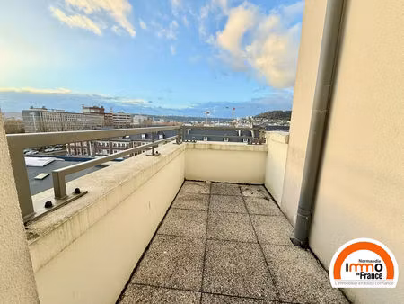 rouen nouvelle préfecture - appartement conventionne - f5 de 116.40 m2