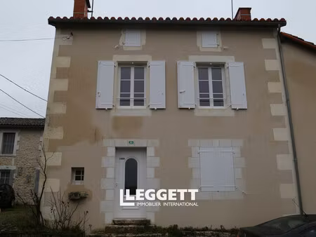 maison 4 pièce(s)  saint-laurent-de-céris