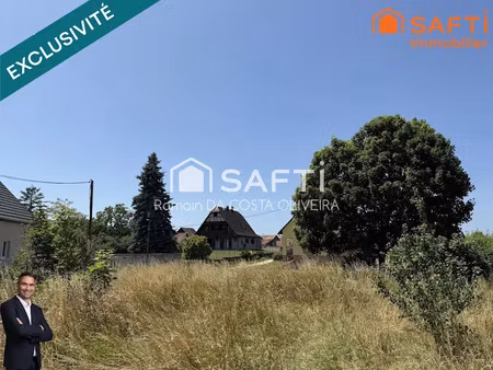 vente terrain 496 m² à saasenheim (67390)  89 000 €