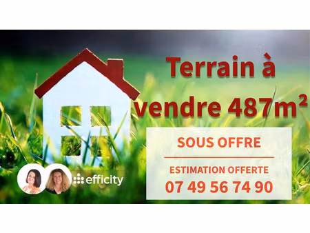 vente terrain 487 m² à viuz-en-sallaz (74250)  135 000 €