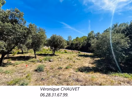 vente terrain 1244 m² à les arcs (83460)  172 000 €