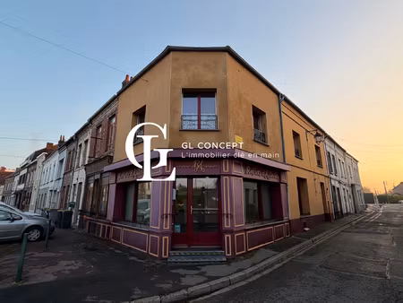 immeuble à usage mixte centre ville de lillers