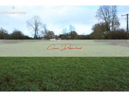 terrain constructible à vendre