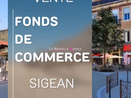 beau fonds de commerce en centre ville