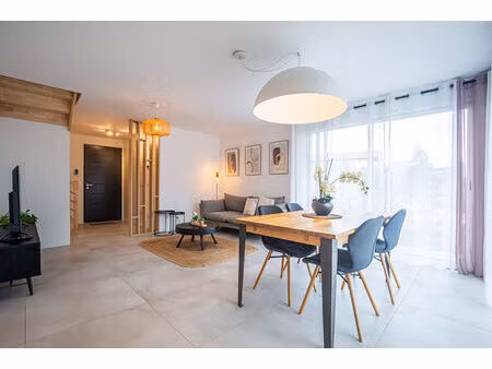 maison neuve - alby sur cheran - maison jumelee 4 pièces de 100 m² - terrasse - jardin pri