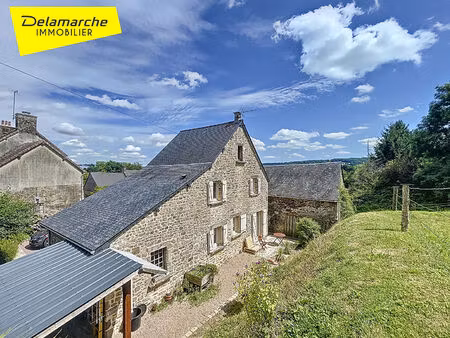 maison en pierre beau potentiel errain 1 276 m² a ponts sous avranches à 5 min d'avranches