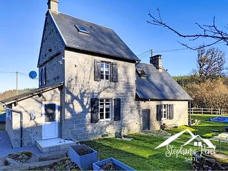 charmante maison de 110 m² avec grange  grand terrain et 3 chambres – cadre paisible à mal