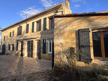 achat maison 8 pièces 198m² st genes de castillon 33350